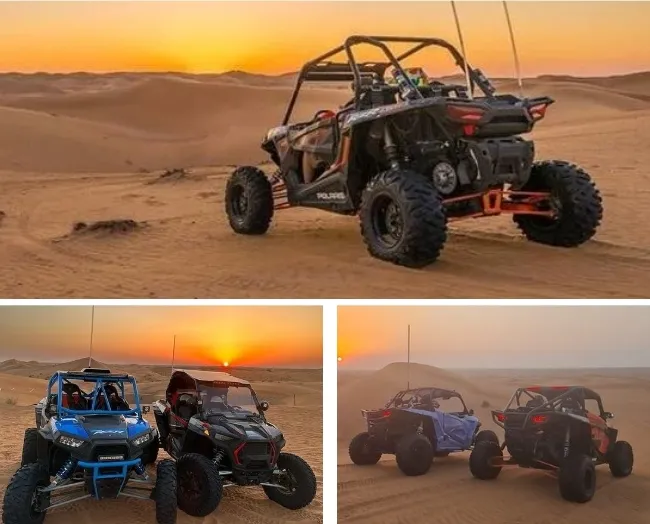 Dubai Desert Sunrise View